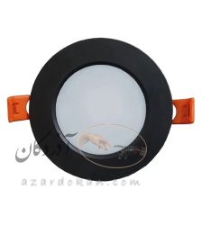 پنل سقفی بک لایت توکار 7 وات مدل مشکی IPD