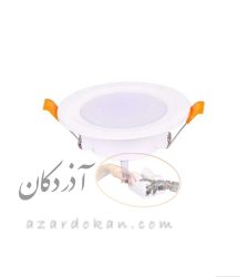 پنل سقفی بک لایت توکار گرد 10 وات