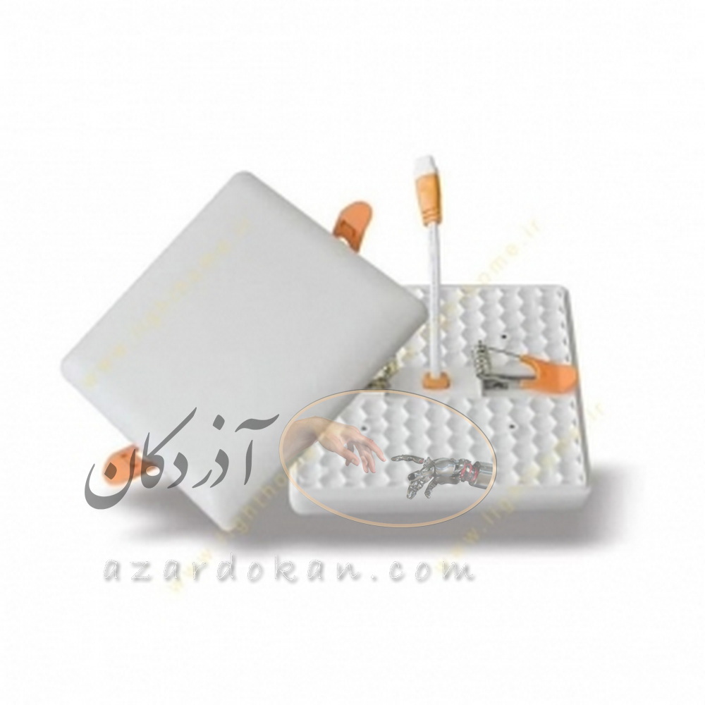 پنل سقفی توكار مربع فريم لس 18 وات DOB پنل سقفی توكار مربع فريم لس 18 وات DOB