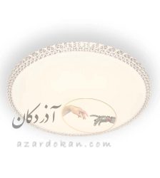 چراغ سقفی سه حالته ریموت دار آلما 36 وات مدل 302 پلاس