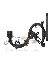 شاخه چراغ دیواری تک شاخه شب تاب مدل سپیدار