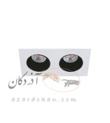 چراغ سقفی توکار دو شعله شعاع الکتریک SH-6102